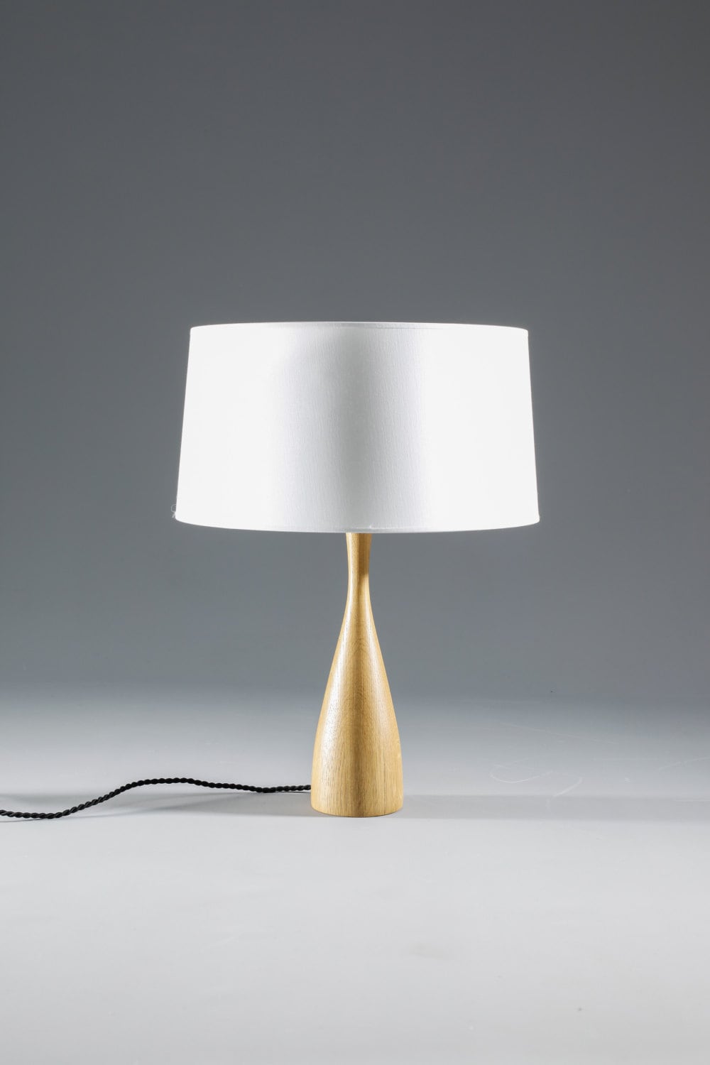 Wood Lamp Bedside Lamps Scandi Scandinavian Table Lamp With Turned